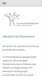 Mobile Screenshot of grundschule-reutenen.de