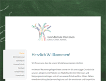 Tablet Screenshot of grundschule-reutenen.de